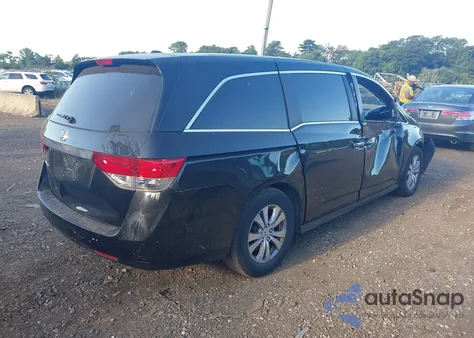 2016 Honda Odyssey Ex-L из США, поврежденный, VIN 5FNRL5H65GB047265